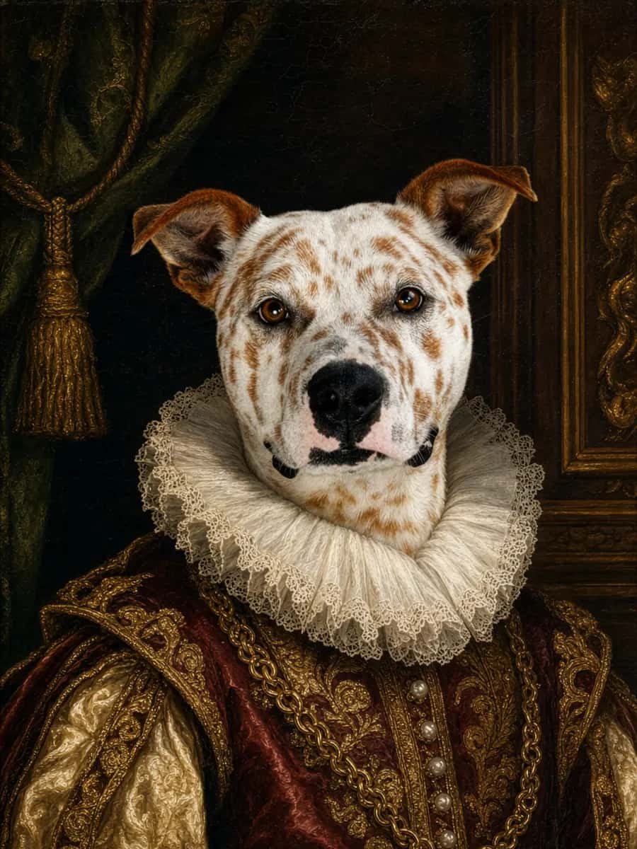 Exemple de portrait, gamme Versailles